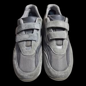 SAS Men's JV Mesh - EZ Strap Sneaker Gray, Size 8.5
